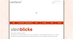 Desktop Screenshot of cantera.de